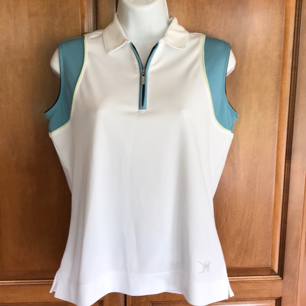 TEHAMA GOLF SHIRT EUC! Sz S